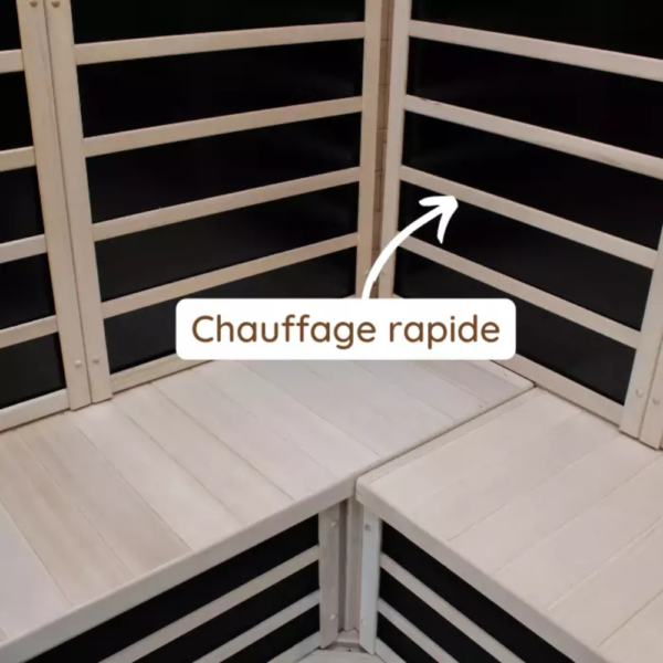 Sauna Infrarouge Levan connecté
