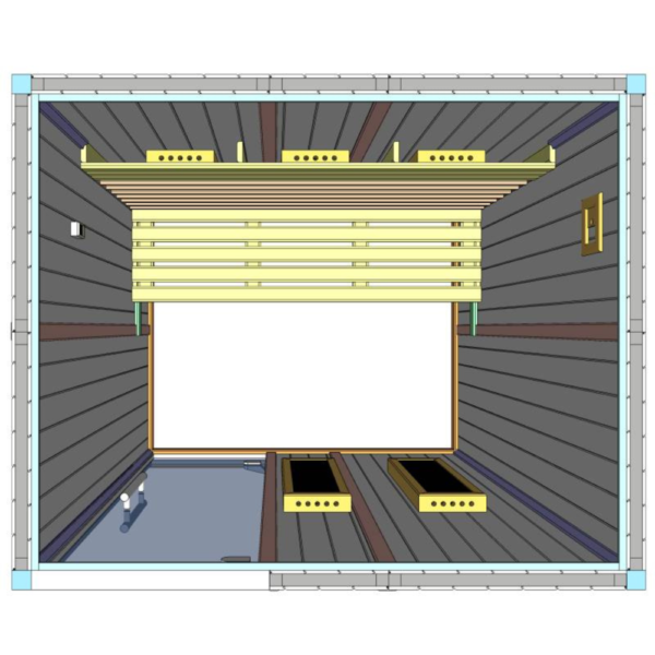 Sauna Infrarouge 3 personnes – Image 2
