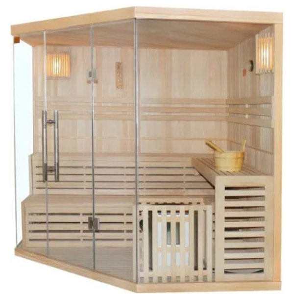 Sauna Finlandais d'angle